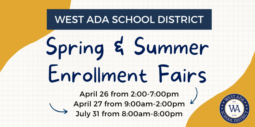 Spring & Summer Enrollment Fairs