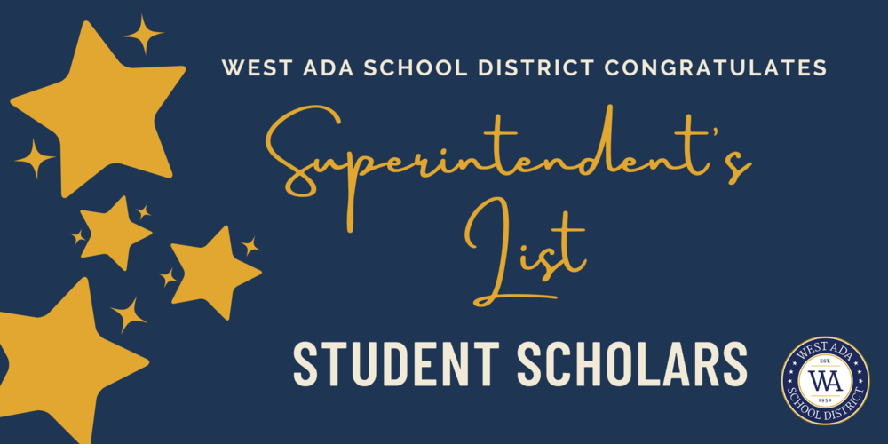 Superintendent's List  West Ada School District