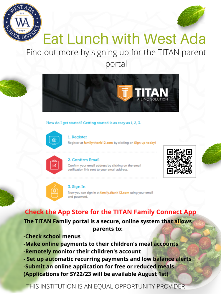 Eat Lunch With West Ada Lowell Scott Middle School