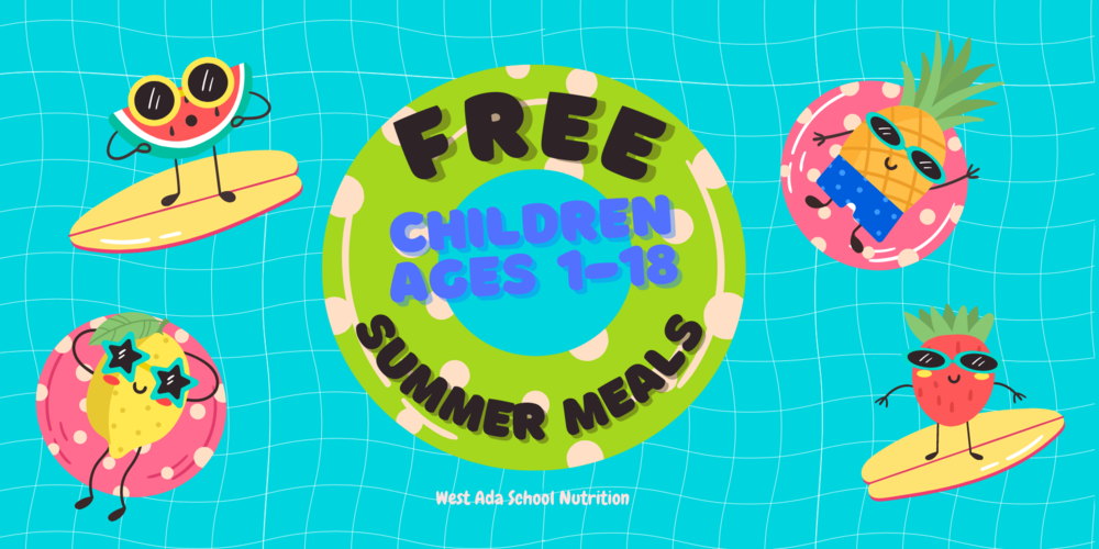 free summer meals - children ages 1-18