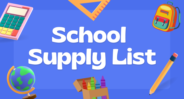 Garden Elementary School Supply List