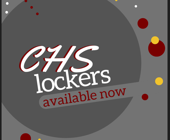 CHS Lockers Available