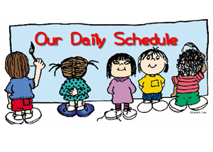 Daily Schedule | McMillan Elementary School